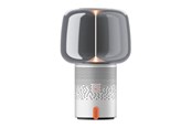 Bærbare & Fest Højtalere - Kooduu Serena Play Portable speaker lamp powered by JBL - Frosted Silver - KO15-0121LS033-03