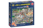 Puslespil - Jumbo Jan van Haasteren Jigsaw Puzzle - The Zoo - 500 XL pcs. Floor - 1110100919