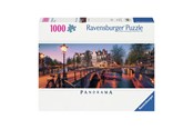 Puslespil - Ravensburger Puzzle Night in Amsterdam 1000 pcs. 2D Puslespil - 120004462