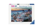 Puslespil - Ravensburger Jigsaw Puzzle Evening in Santorini 1000st. 2D Puslespil - 120006633