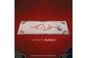 Mus - Lexip - Initiate Bundle - mouse - USB-A - black gold red white - with Ubisoft mouse pad and Assassin's Creed Shadows - Mus - 6 knapper - Guld - UBXLXBOX001