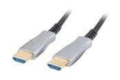 Skærmkabel - Lanberg HDMI cable with Ethernet - 10 m - CA-HDMI-20FB-0100-BK
