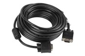 Skærmkabel - Lanberg - VGA cable - HD-15 (VGA) to HD-15 (VGA) - 10 m - CA-VGAC-10CC-0100-B