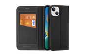 Mobil - Covers & Cases - Dux Ducis  Skin X2 Case for iPhone 14 Plus Magnetic Flip Cover Black - 6934913034507