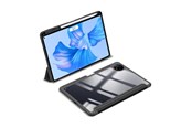 Tablet - Covers & Cases - Dux Ducis Toby Huawei MatePad Pro 11'' (2022) Cover with S Pen Stylus Space Smart Cover Stand Black - 6934913034613