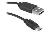 USB kabel - SBS TECABLEMICRO2K USB-A - Micro-USB Cable 2 m - Black - TECABLEMICRO2K