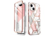 Mobil - Covers & Cases - SUPCASE Cosmo Case for iPhone 14 Plus - Pink Marble - 843439119406