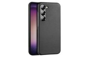 Mobil - Covers & Cases - Dux Ducis Grit Samsung Galaxy S23+ Elegant Faux Leather Case Black - 6934913030363