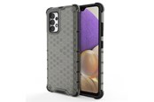 Mobil - Covers & Cases - Hurtel Honeycomb Case Armored Cover with a Gel Frame for Samsung Galaxy A03s (166.5) Black - 5907769339912