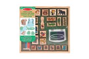 Hobby artikler - Melissa & Doug Wooden Stamp-A-Scene Rain Forest - 6074864