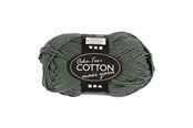 Kreativt Legetøj - Creativ Company Cotton yarn Size 8/8 L: 80-85 M Gray - 50gr. - 461190