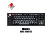 Tastatur - Keychron Q3 Pro - Special Edition - Keychron K Pro Red - Gaming Tastatur - Uden Numpad - Nordisk - Sort - Q3P-M1-BO