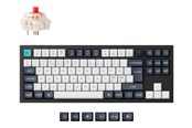 Tastatur - Keychron Q3 MAX 80% Knob Wireless Tri-Mode QMK/VIA - Gateron Jupiter Banana - ND - Gaming Tastatur - Uden Numpad - Nordisk - Sort - Q3M-M4-BO