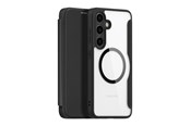 Mobil - Covers & Cases - Dux Ducis Skin X Pro Case for Samsung Galaxy S24+ with MagSafe and Flip - Black - 6934913021651