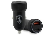 Mobil - Adaptere & Opladere - Ferrari PD-QC 3.0 20W Fast Charge Car Charger - Black - 3666339121266