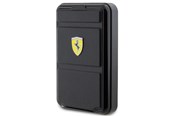 Mobil - Adaptere & Opladere - Ferrari Metal Logo MagSafe Inductive Power Bank 15W 10000 mAh with Stand Function - Black - 3666339170349