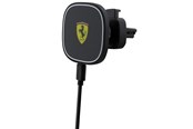 Mobil - Adaptere & Opladere - Ferrari 2023 Collection MagSafe Inductive 15W Car Charger for Air Vent - Black - 3666339170318