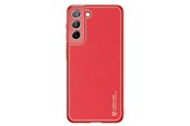 Mobil - Covers & Cases - Dux Ducis  Yolo Elegant Case Cover in Samsung Galaxy S22+ (S22 Plus) Leather Cover Red - 6934913040201