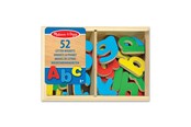 Legetøj - Melissa & Doug Wooden Alphabet Magnets - 6073153