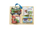 Trælegetøj - Melissa & Doug Wooden Activity Board Lock And Latch - 6073552
