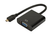 Skærmkabel - DIGITUS video / audio adaptor - HDMI / VGA / audio - DA-70460