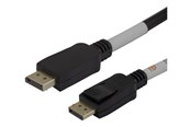 Skærmkabel - Deltaco - DisplayPort cable - DisplayPort to DisplayPort - 2 m - DP54-1020