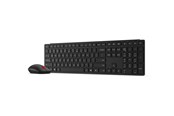 Tastatur - Lenovo Pro Combo 6000 - keyboard and mouse set - multi-mode - QWERTY - Norwegian - eclipse black Input Device - Tastatur & Mus sæt - Norsk - Sort - 4X31S04834