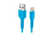 USB kabel - SBS TECABLEUSBIP589A USB-A - Lightning Cable - Blue - TECABLEUSBIP589A