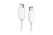 USB kabel - SBS TECABLETISSUETCCG USB-C - USB-C 1.5m 60W braided cable - gray - TECABLETISSUETCCG