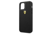 Mobil - Covers & Cases - Ferrari On Track Perforated Case for iPhone 12 / iPhone 12 Pro - Black - 3700740479636