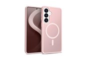 Mobil - Covers & Cases - CRONG Hybrid Matte Magnetic - MagSafe Case for Samsung Galaxy S26 (Pink) - CRGHMMSGS26PNK