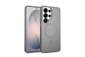 Mobil - Covers & Cases - CRONG Hybrid Matte Magnetic - MagSafe Case for Samsung Galaxy S26 Ultra (Gray) - CRGHMMSGS26ULGR