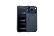 Mobil - Covers & Cases - CRONG Hybrid Matte Magnetic - MagSafe iPhone 17 Pro Max Case (Navy Blue) - CRGHMMIP1769PNBL