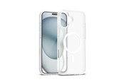 Mobil - Covers & Cases - CRONG Hybrid Matte Magnetic - MagSafe iPhone 17 Case (White) - CRGHMMIP1763WHT