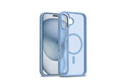 Mobil - Covers & Cases - CRONG Hybrid Matte Magnetic - MagSafe iPhone 17 Case (Blue) - CRGHMMIP1763MBL
