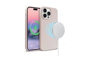 Mobil - Covers & Cases - CRONG Color Cover Magnetic - iPhone 14 Pro Max MagSafe Case (Sand Pink) - CRG-COLRM-IP1467P-PNK