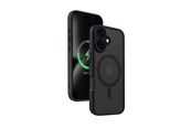 Mobil - Covers & Cases - CRONG Hybrid Frost MAG Cover - Case with MagSafe for iPhone 16 (Black) - CRGHFMIP1661BLK