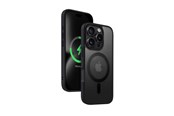 Mobil - Covers & Cases - CRONG Hybrid Frost MAG Cover - Case with MagSafe for iPhone 16 Pro Max (Black) - CRGHFMIP1669PBLK