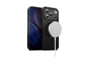 Mobil - Covers & Cases - CRONG Hybrid Frost MAG Cover - MagSafe iPhone 17 Pro Case (Black) - CRGHFMIP1763PBLK