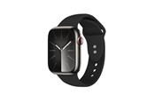 Smartwatch - Tilbehør - CRONG Liquid - Apple Watch Band 38/40/41/42 mm (Black) - CRG-40LQB-BLK