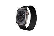 Smartwatch - Tilbehør - CRONG Milano Steel - Stainless Steel Strap for Apple Watch 38/40/41/42 mm (Black) - CRG-40MST-BLK