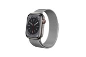 Smartwatch - Tilbehør - CRONG Milano Steel - Stainless Steel Strap for Apple Watch 38/40/41/42 mm (Silver) - CRG-40MST-SLV