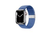 Smartwatch - Tilbehør - CRONG Wave Band – Braided Apple Watch Strap 38/40/41/42mm (Blue) - CRG-40WAV-BLU