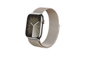 Smartwatch - Tilbehør - CRONG Milano Steel – Stainless Steel Strap for Apple Watch 44/45/46/49mm (Champagne) - CRG-44MST-CHP