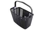 Cykeltilbehør - Wozinsky WKR-PK plastic handlebar bicycle basket - black - 5907769385315