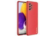 Mobil - Covers & Cases - Dux Ducis Yolo Elegant Samsung Galaxy A72 4G Eco Leather Case Red - 6934913050422