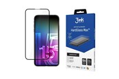 Mobil - Beskyttelsesglas - 3mk Apple iPhone 15 Plus -  HardGlass Max™ - 5903108530101