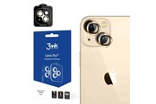 Mobil - Beskyttelsesglas - 3mk Apple iPhone 15 Plus -  Lens Protection Pro Yellow - 5903108529877