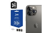 Mobil - Beskyttelsesglas - 3mk Camera Glass for iPhone 14 Pro Max / 14 Pro 9H for  Lens Protection Pro Series Lens - Gray - 5903108484060