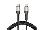 USB kabel - Tech-Protect  UltraBoost Evo USB-C / USB-C PD 100W 5A 2m Cable - Titanium - 5906203690640